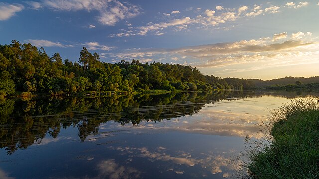 minho river in galicia
